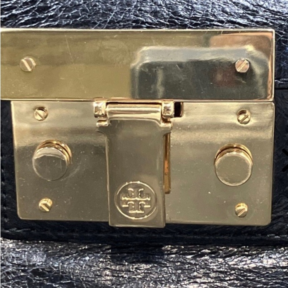 Tory Burch Black Leather Handbag - Picture 3 of 7